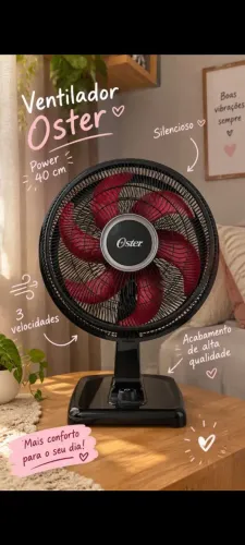 Ventilador Oster Power 40 Cm - NA CAIXA