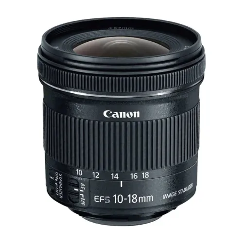 Lente Canon EF-S 10-18mm IS STM seminova
