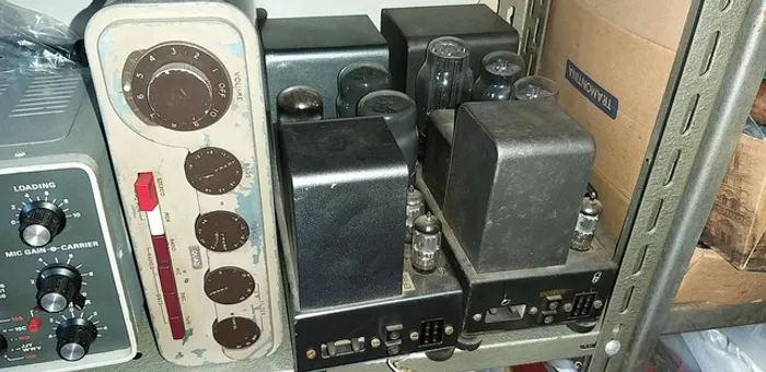 Magnífico Quad 2+pré restaurados com KT66, mais pré!!!