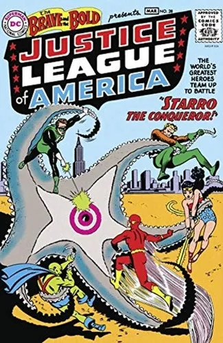 Primeira aparição da Liga da Justiça (Batman, Superman, Flash) - Reprint