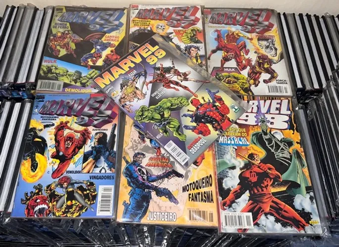 Marvel 97, 98, 99 editora abril 20,00 cada