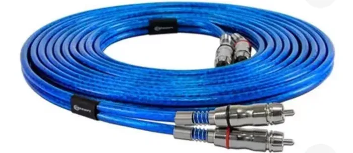 Cabo Rca Taramps 5 metros Dupla Blindagem cobre blindado 5m
