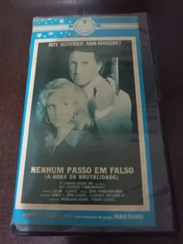 Vhs nenhum passo em falso hora da brutalidade suspense