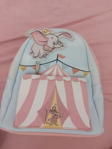 Bolsa loungefly Dumbo - disney, nova 