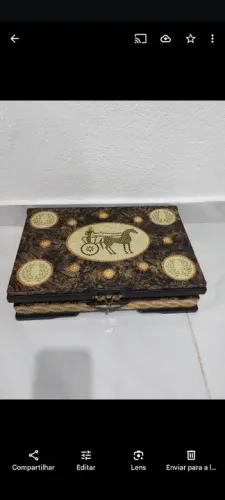 Maleta porta jóias.