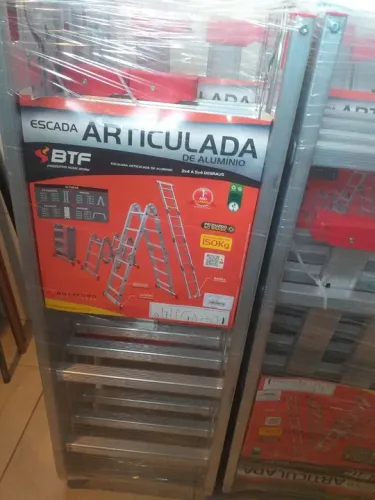Escada Articulada de Alumínio 4x4 SBTF