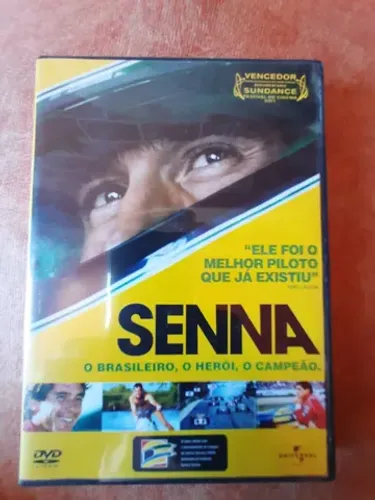 DVD Senna O Brasileiro O Herói O Campeão 2010 praticamente novo impecável