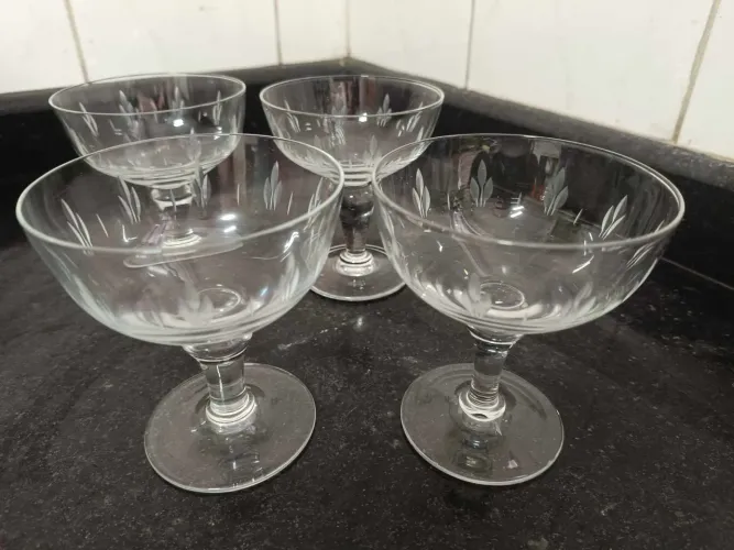 Taças de Cristal para Champanhe