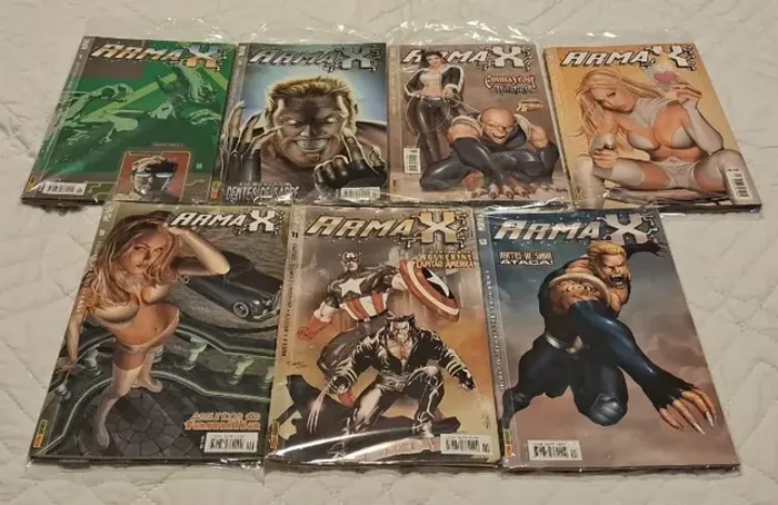 Arma X (1ª série) - Panini Comics - coleção completa