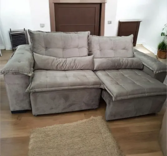 Sofa retratil 10 cm de espuma D.33 selada