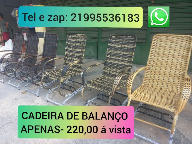 Cadeira de Balanço - conforto e Estilo!