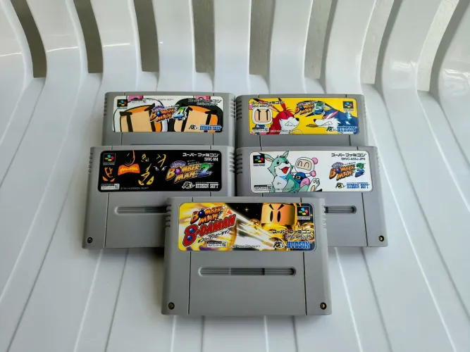 Coleção Bomberman Super Nintendo