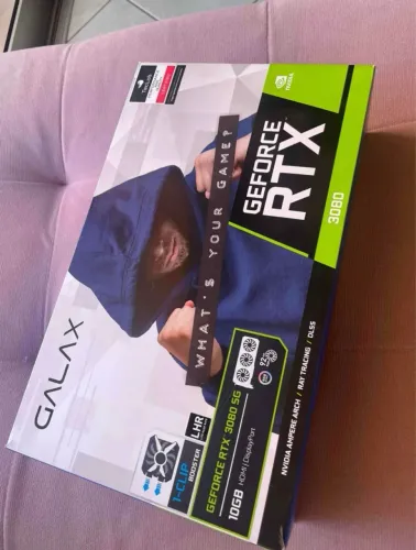 ? RTX 3080 GALAX 10GB (NOVA/NF) - Troco por Console! Poder Bruto Superior à RTX 4060 na