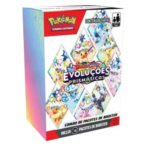Mini Box Evoluções Prismáticas Pokémon TCG