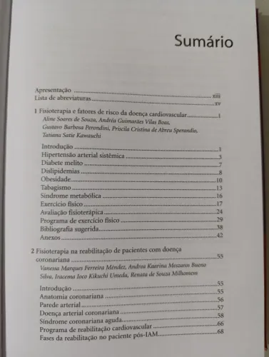 Manual de fisioterapia na reabilitação cardiovascular 