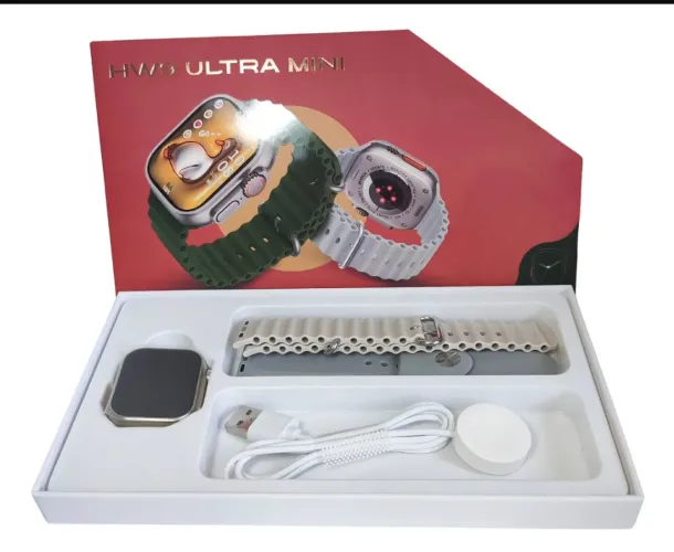 Promoção relógio smartwatch  Hw9 ultra mini series 9 uma pulseira