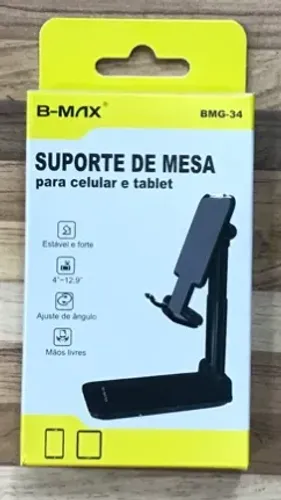 Suporte de Mesa para Celular & Tablet Bmax BMG-34
