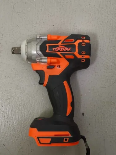 Sem bateria sem carregador Parafusadeira chave de impacto TopShak 18V bateria tipo Makita