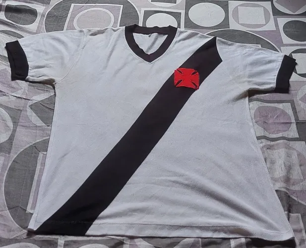 Camisa de Futebol Vasco de LINHA estilo CROCHÊ(G)