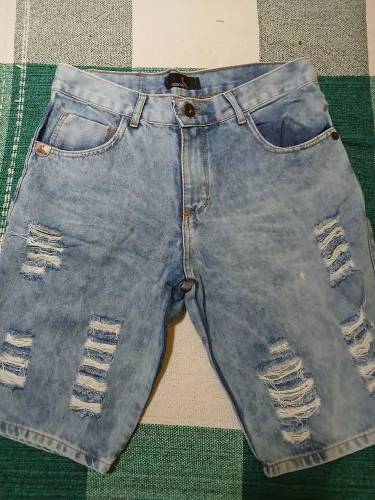 Bermuda jeans masculina número 40