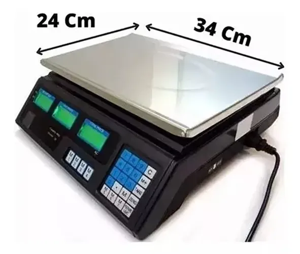 Balança Comercial ForStar 40kg + 2g Nova 