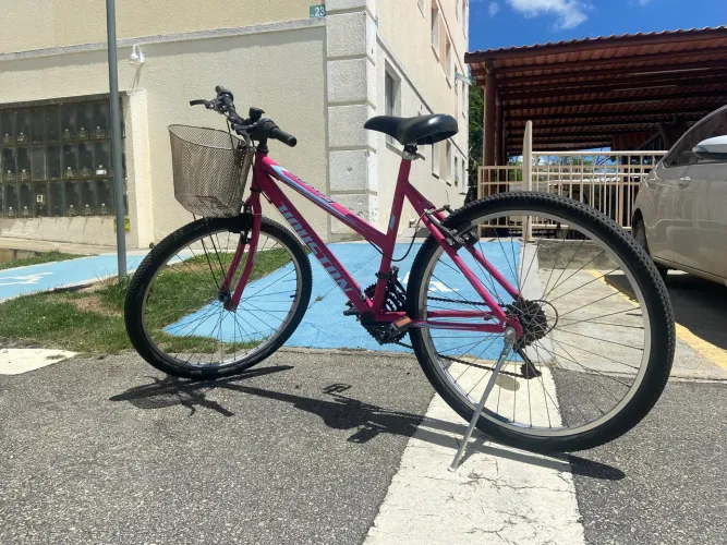 Bicicleta Aro 26 com 21 marchas Houston