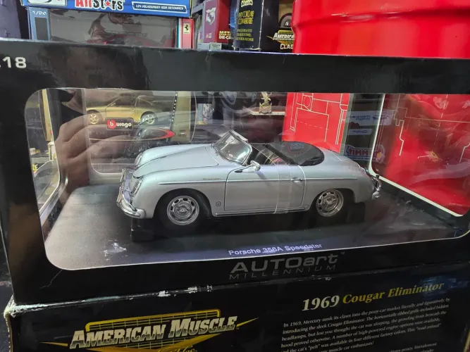 Miniatura 1:18 porsche 356a speedster autoart
