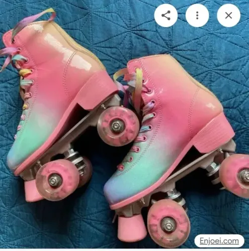 Patins com Led infantil 33-35 Pampili