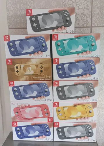 Nintendo Switch Lite edicao especial ZELDA