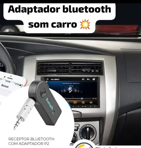 Adaptador Bluetooth para som automotivo