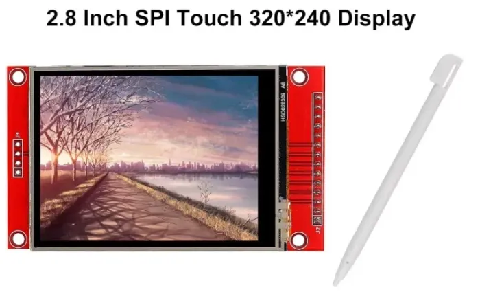 Display 2.8' com Touch