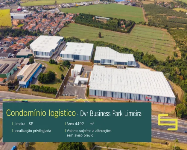 Condomínios logísticos e industriais para alugar em Limeira - SP