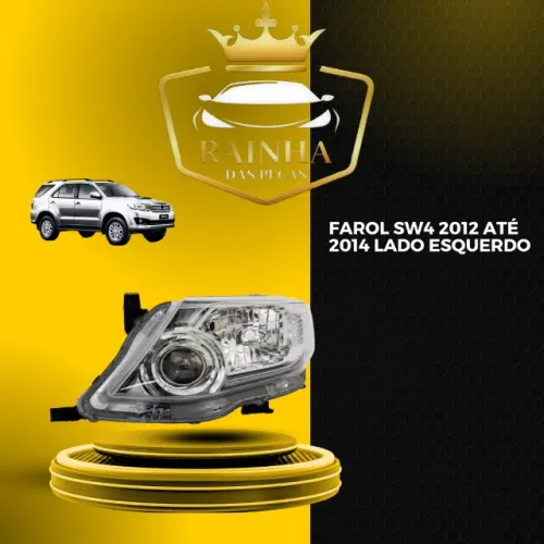 Farol Sw4 2012 até 2014 Lado Esquerdo