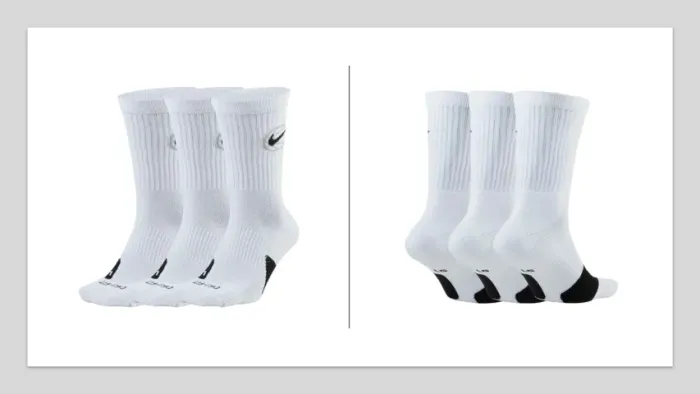 Kit Meias Nike Basketball Crew Elite Everyday 34/38 - Tam M - Originais e Novas