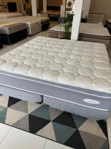 Cama box KING SIZE MAXFLEX LATEX - Entrego!