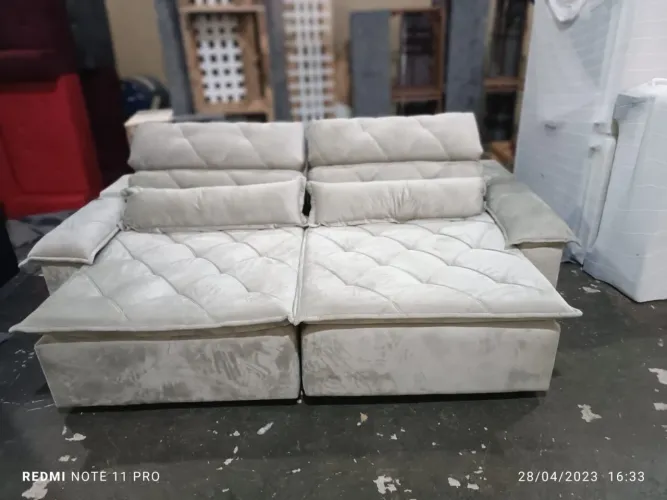 Sofá 3 lugares entrega grátis 