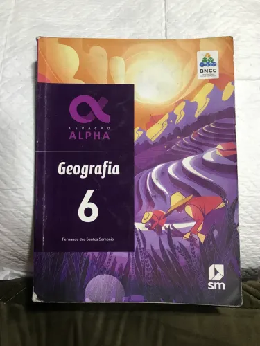 Livro Geografia 6 ano Geração Alpha 