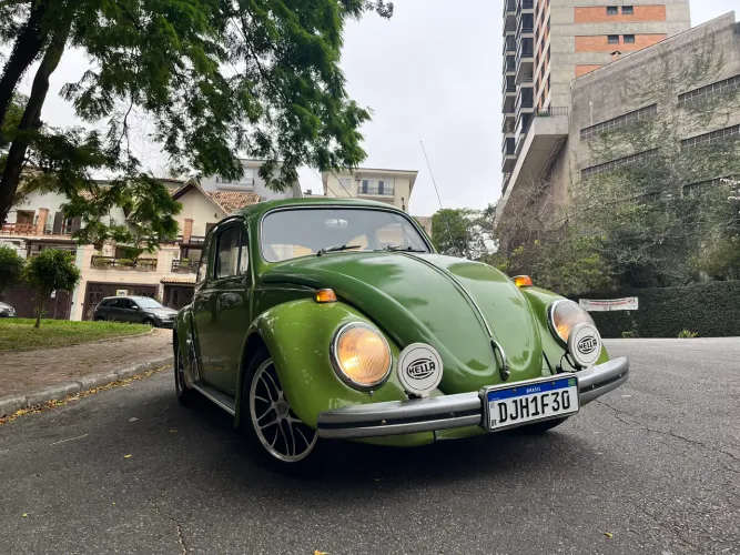 Fusca verde Garuja 1972