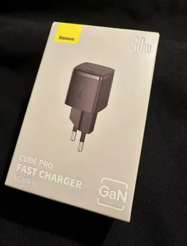 Carregador Baseus Quick Charge 30w GAN