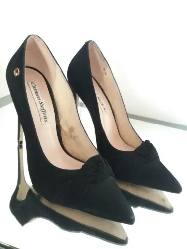 SCARPIN CARMEM STEFFENS CAMURÇA PRETO. LINDÍSSIMO!