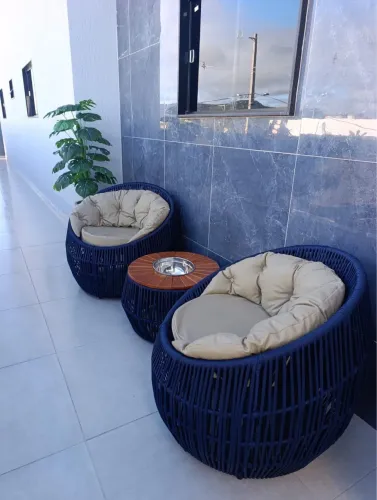 Kit 2 mine chaise é um centro 