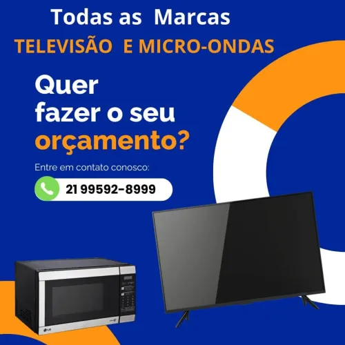 CONSERTO DE TELEVISÃO E MICRO-ONDAS 