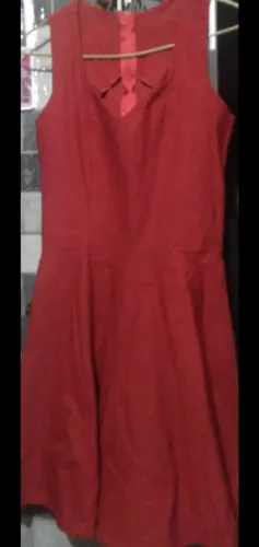 Vestido Vermelho Elegante