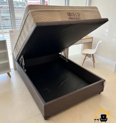 Cama box casal 