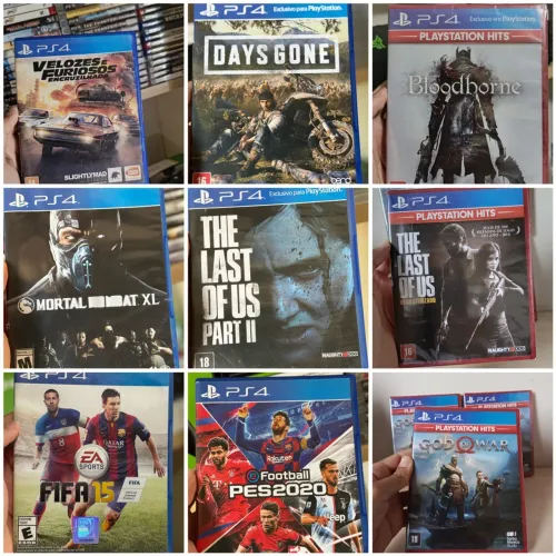 Jogos PS4 originais Novos e seminovos