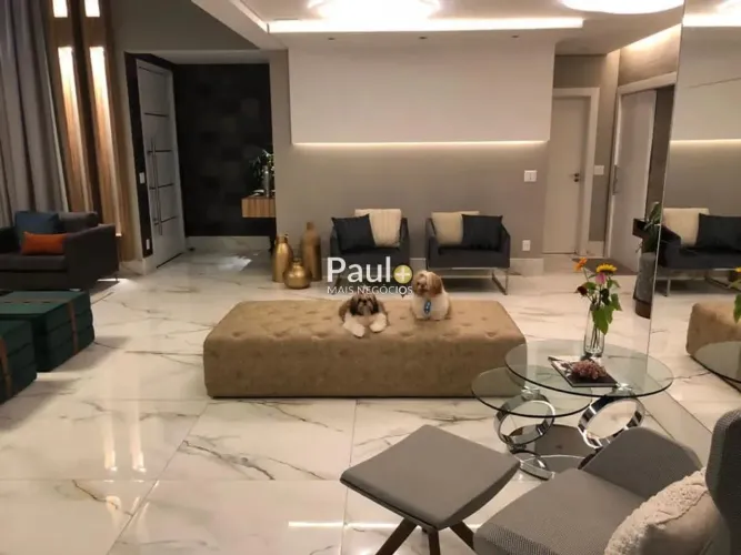 Sobrado à venda em Paulínia, Parque Brasil 500, com 4 suítes, com 432 m², Reserva Real