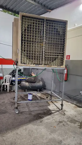 Climatizador evaporativo industrial 