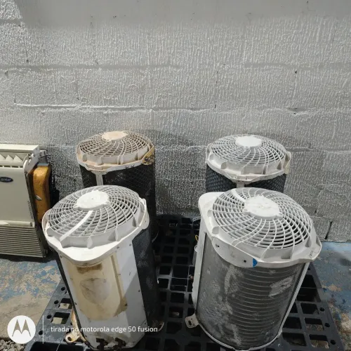 LOTE COM 4 UNIDADE CONDENSADORA Springer Split 9000 BTU Q/F
