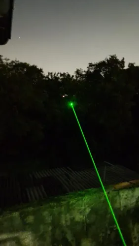 Laser verde potente 