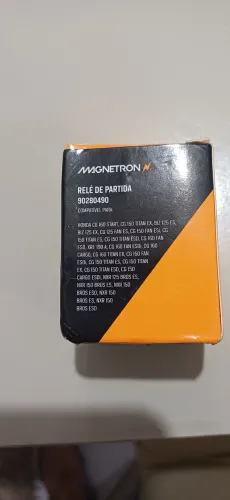 Relé de partida Magnetron para motos Honda
